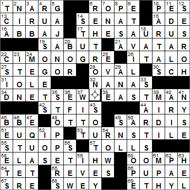 Out of africa pen name crossword
